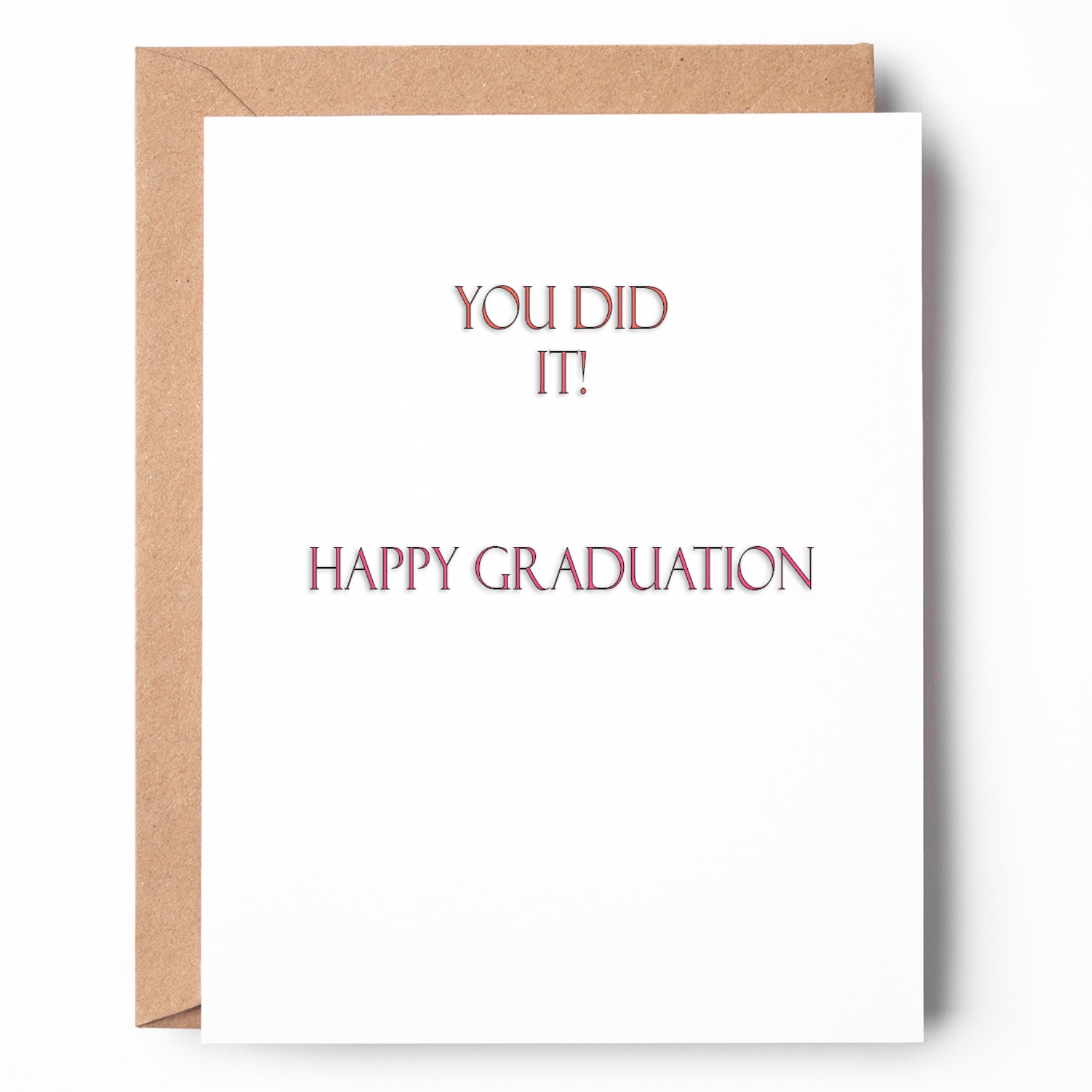 YOU DID IT (PINK)