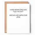 A WISE WOMAN