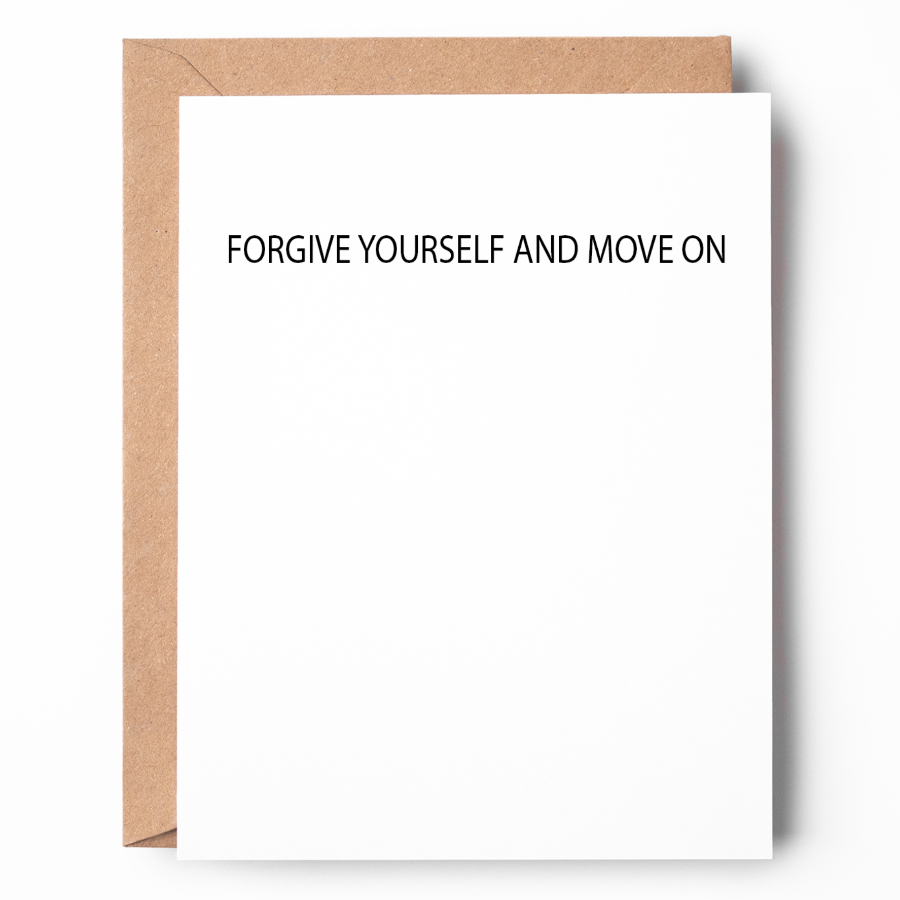 FORGIVE YOURSELF