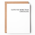 MORE THAN CHOCOLATE