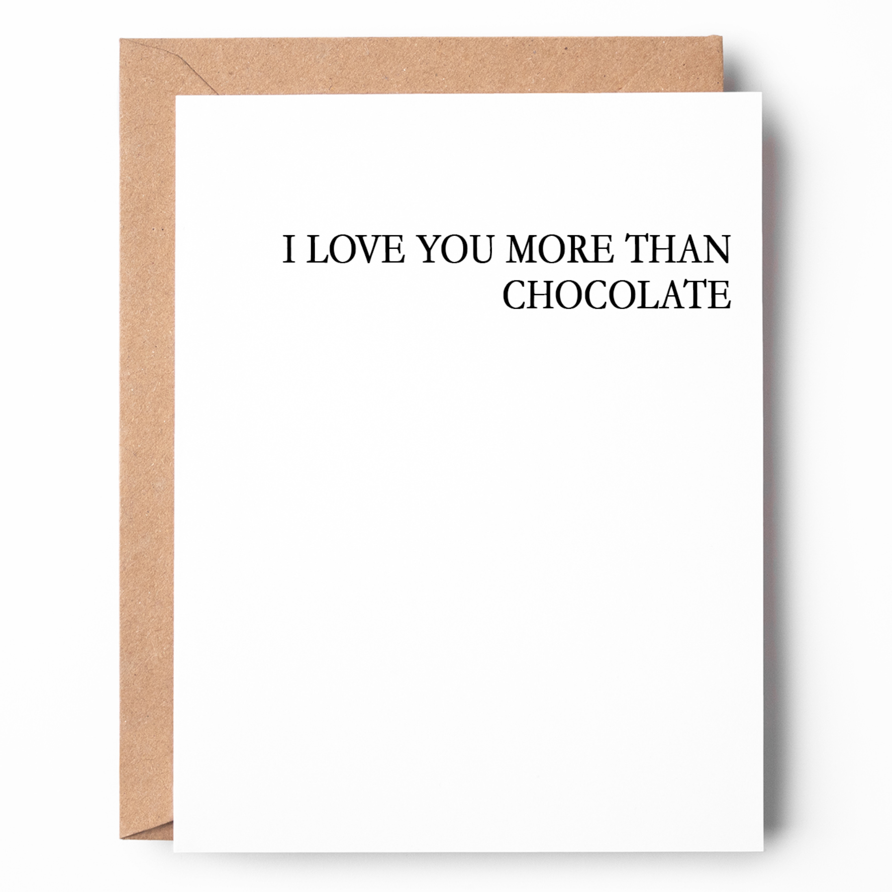 MORE THAN CHOCOLATE